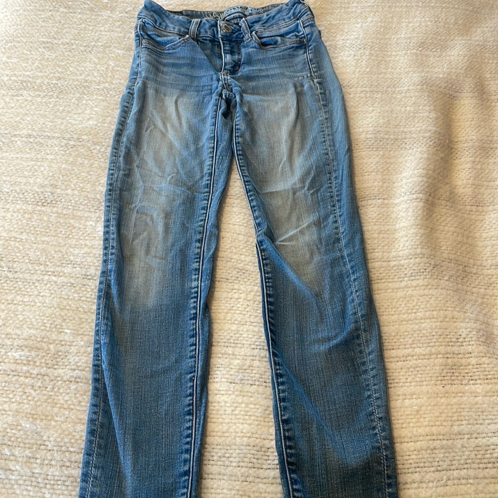 American Eagle faded jegging